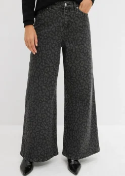 Clearance Vaqueros de pernera ancha, mid waist Mujer Tallas Pequeñas|Vaqueros