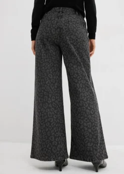 Clearance Vaqueros de pernera ancha, mid waist Mujer Tallas Pequeñas|Vaqueros