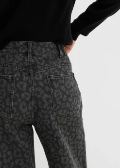 Clearance Vaqueros de pernera ancha, mid waist Mujer Tallas Pequeñas|Vaqueros