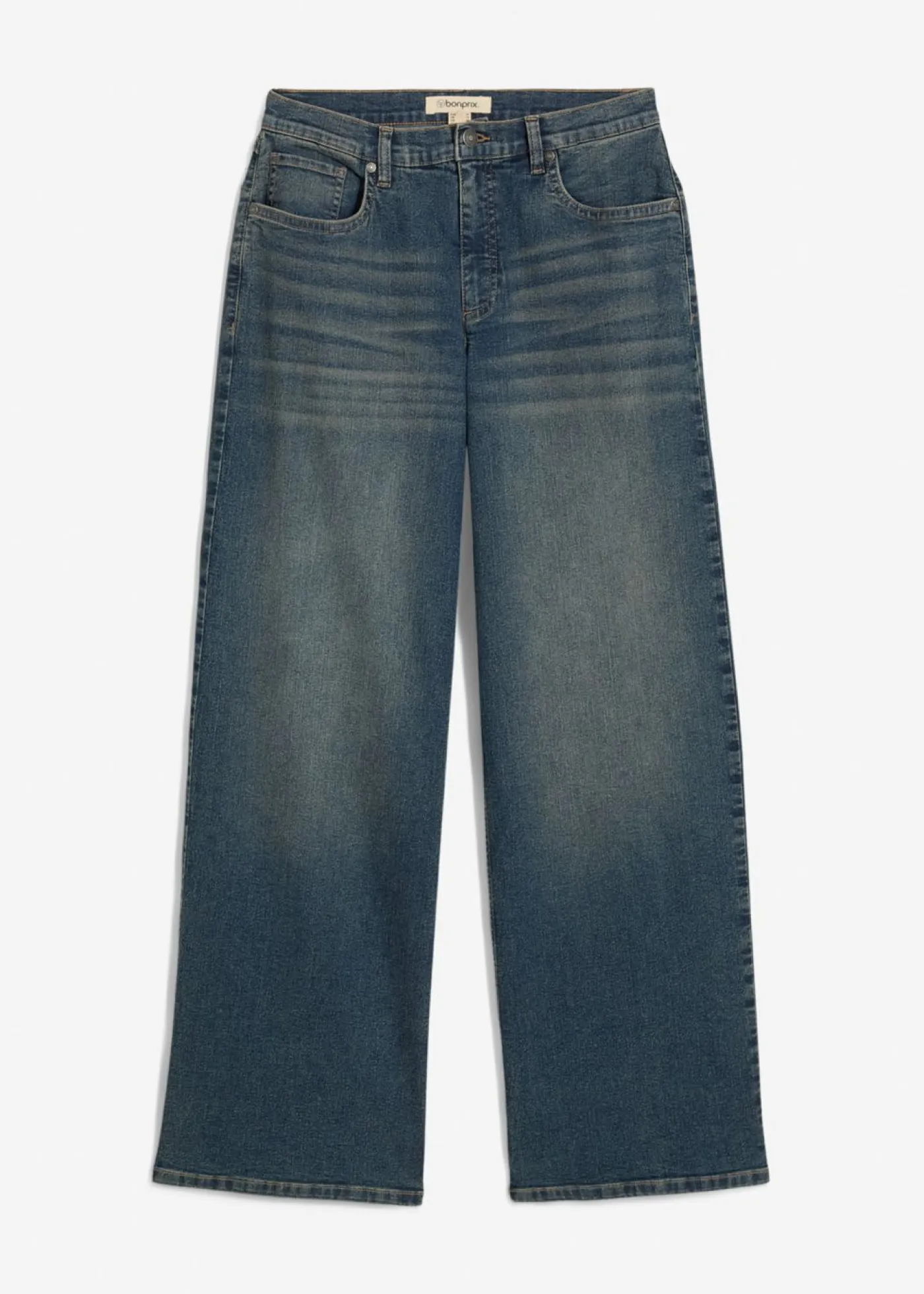 Discount Vaqueros de pernera ancha, high waist Mujer Vaqueros|Tallas Pequeñas