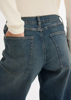 Discount Vaqueros de pernera ancha, high waist Mujer Vaqueros|Tallas Pequeñas