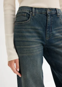 Discount Vaqueros de pernera ancha, high waist Mujer Vaqueros|Tallas Pequeñas