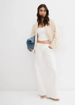 Discount Vaqueros de pernera ancha, low waist Mujer Vaqueros