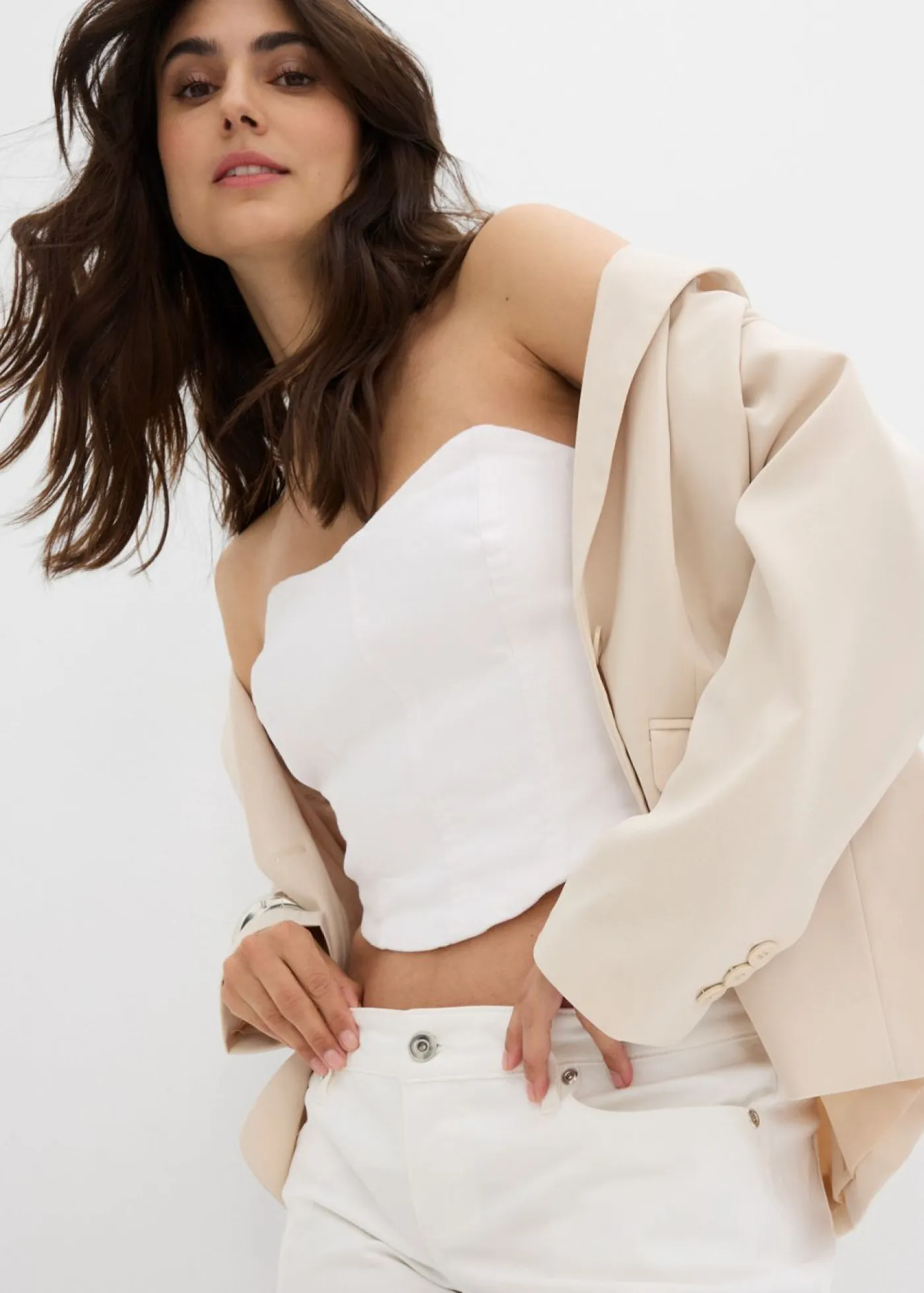Discount Vaqueros de pernera ancha, low waist Mujer Vaqueros