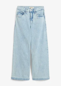 Online Vaqueros de pernera ancha, high waist, cropped Mujer Vaqueros
