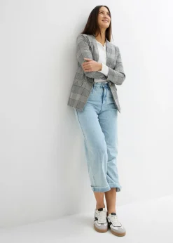 Online Vaqueros de pernera ancha, high waist, cropped Mujer Vaqueros