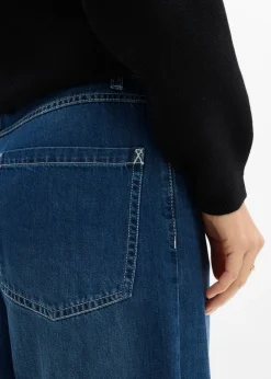 Best Vaqueros de pernera ancha, mid waist Mujer Vaqueros|Tallas Pequeñas