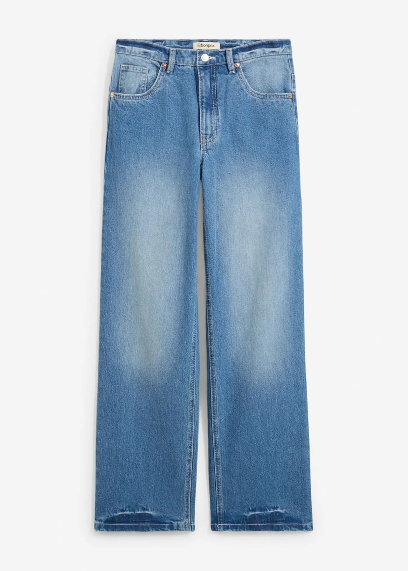 Vaqueros de pernera ancha, high waist Mujer Vaqueros
