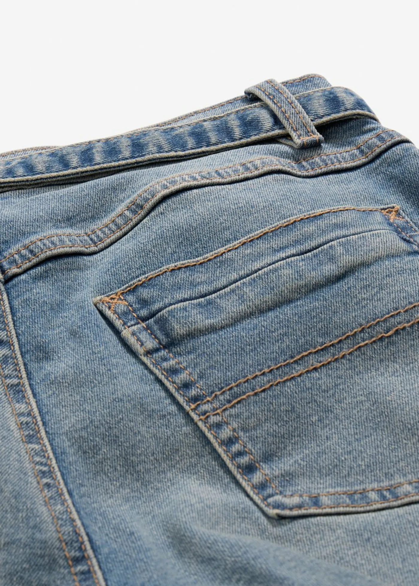 Online Vaqueros de pernera ancha, mid waist, largo completo Mujer Tallas Pequeñas