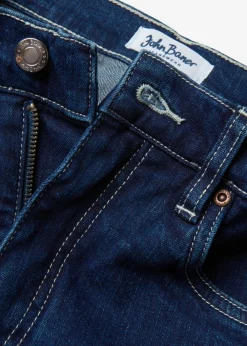 Sale Vaqueros de pernera ancha, high waist, de algodón orgánico Mujer Vaqueros|Tallas Pequeñas