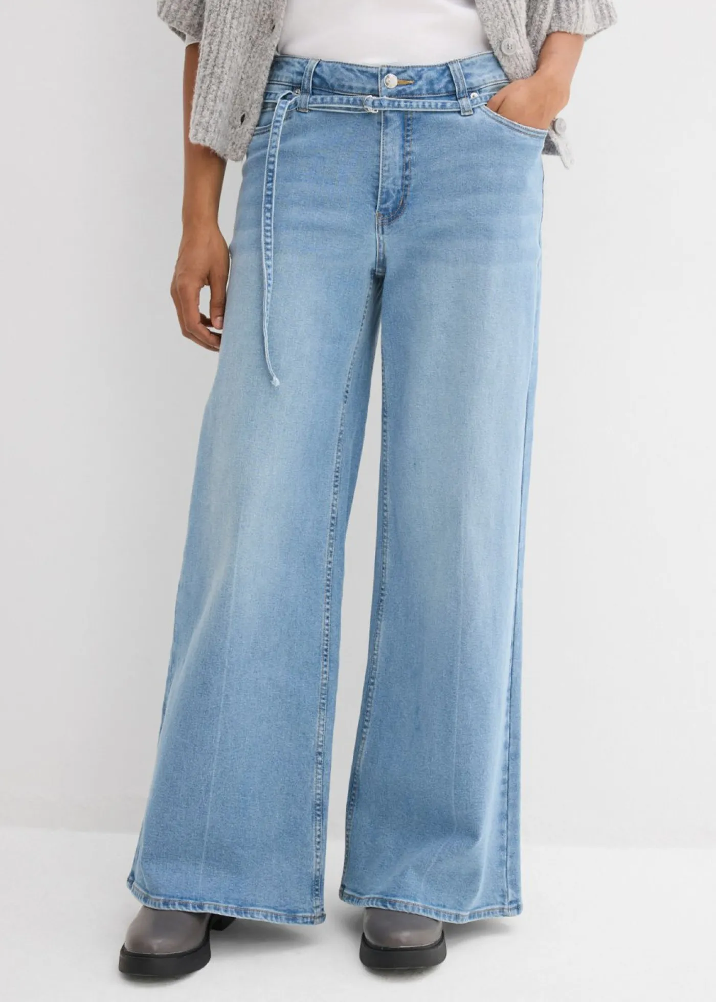 Clearance Vaqueros de pernera ancha, mid waist Mujer Vaqueros