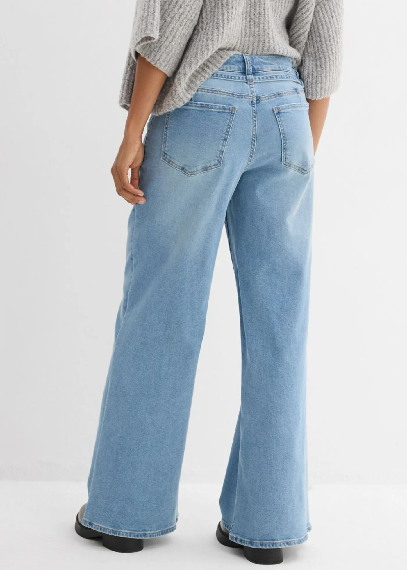 Clearance Vaqueros de pernera ancha, mid waist Mujer Vaqueros