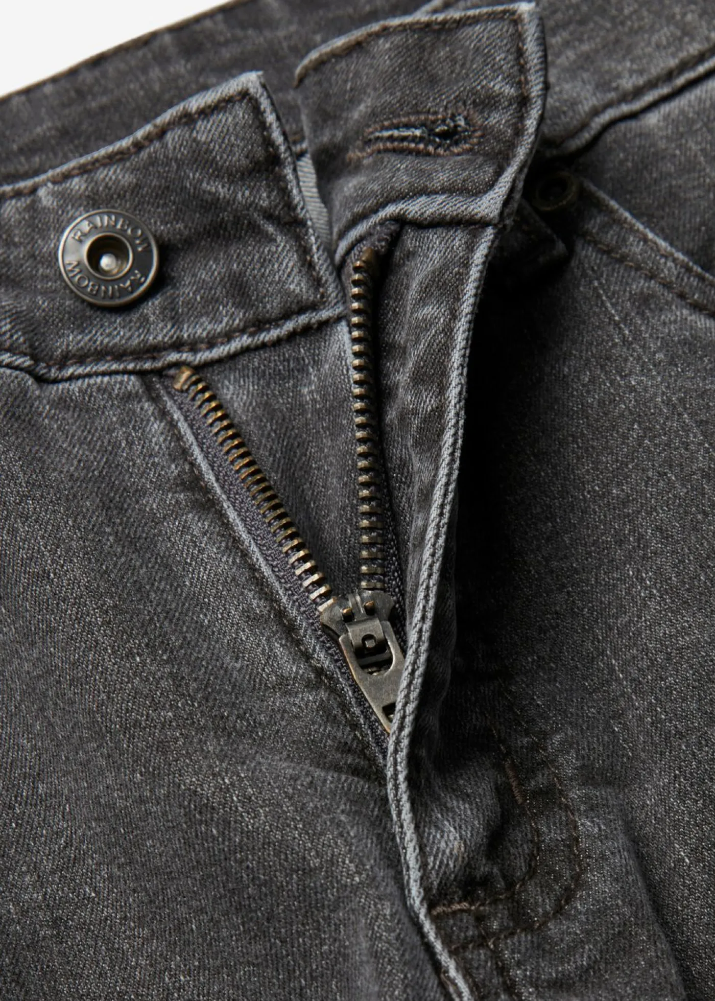 Vaqueros de pernera ancha, mid waist, elástico Mujer Vaqueros