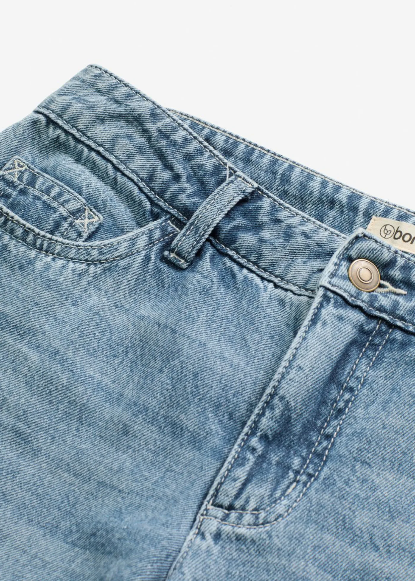 Discount Vaqueros de pernera ancha, mid waist, largo completo y low stretch Mujer Vaqueros|Tallas Pequeñas