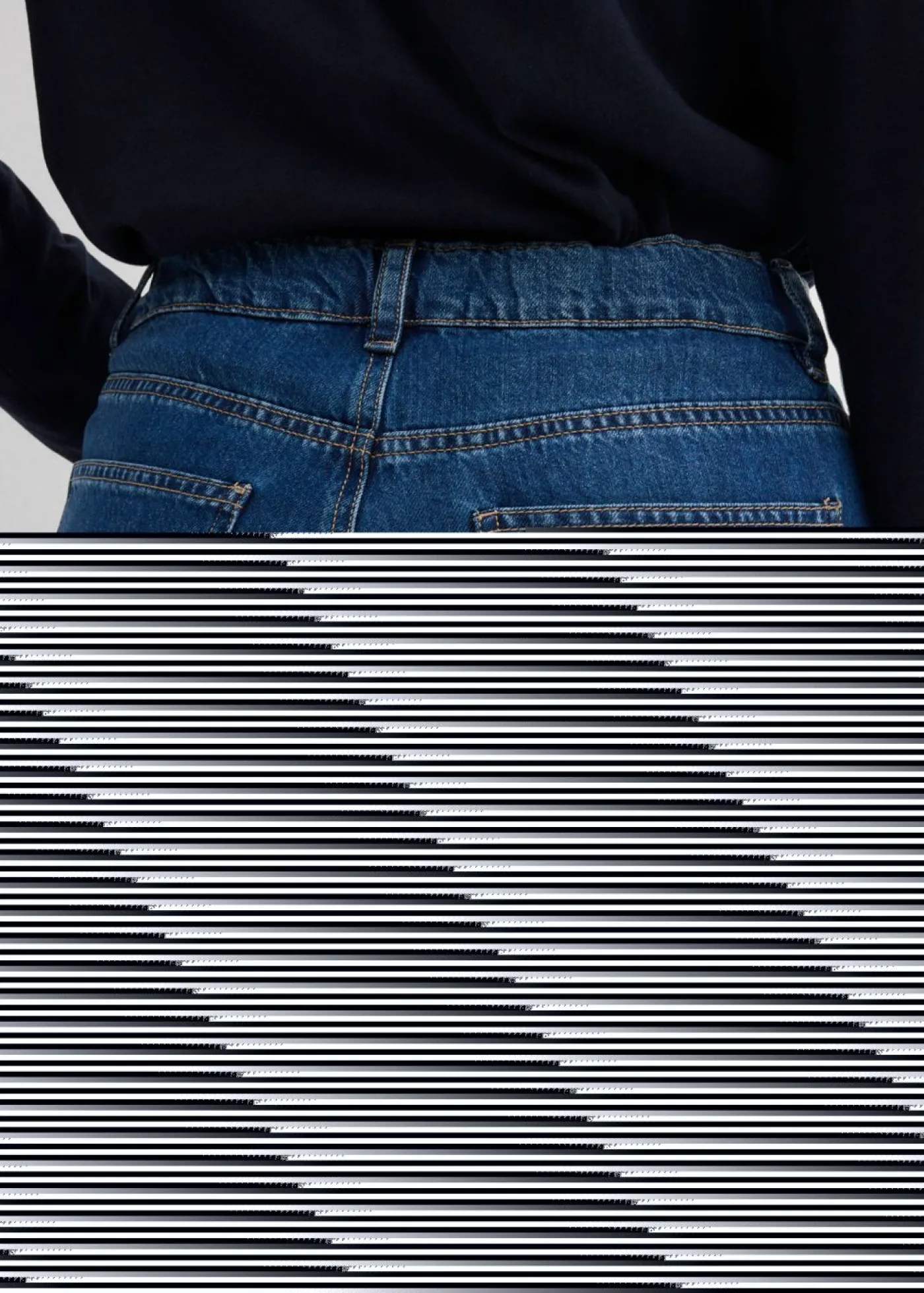 Vaqueros de pernera ancha, high waist Mujer Vaqueros