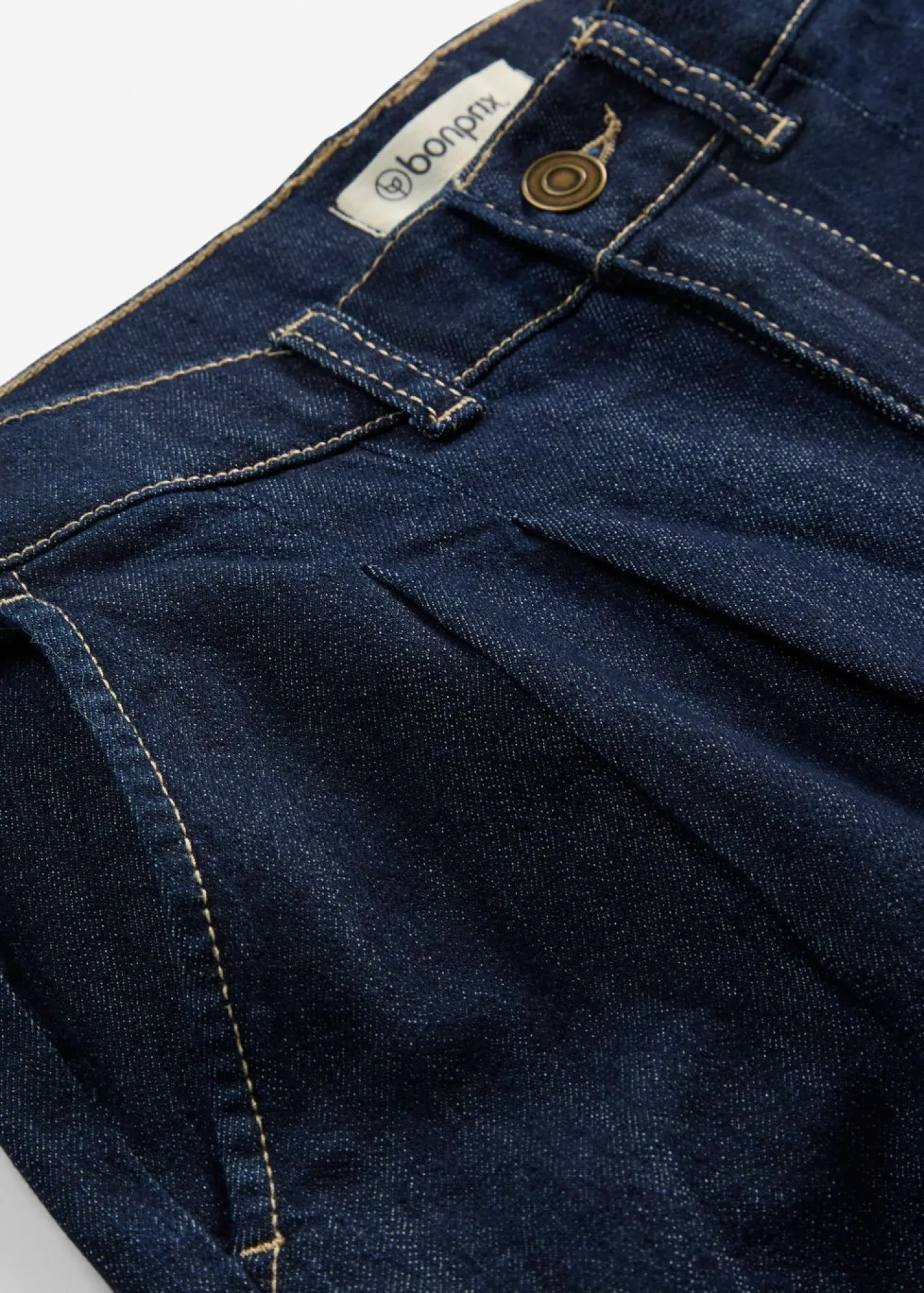 Hot Vaqueros de pernera ancha, high waist, cintura cómoda Mujer Vaqueros