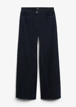 Discount Vaqueros de pernera ancha, high waist, cintura cómoda Mujer Tallas Pequeñas|Vaqueros