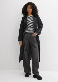 Hot Vaqueros de pernera ancha, high waist Mujer Vaqueros