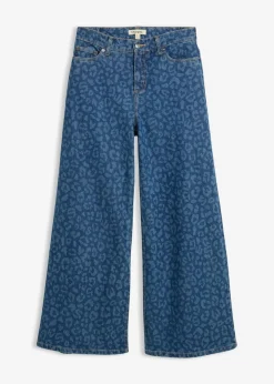 Clearance Vaqueros de pernera ancha, mid waist Mujer Tallas Pequeñas|Vaqueros