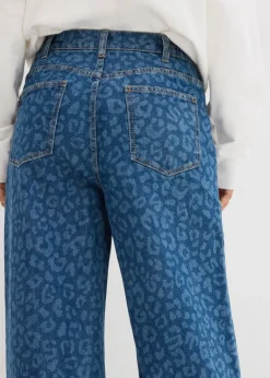 Clearance Vaqueros de pernera ancha, mid waist Mujer Tallas Pequeñas|Vaqueros