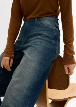 Discount Vaqueros de pernera ancha, high waist Mujer Vaqueros
