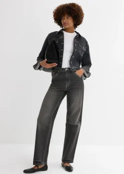 Sale Vaqueros de pernera ancha, high waist Mujer Vaqueros