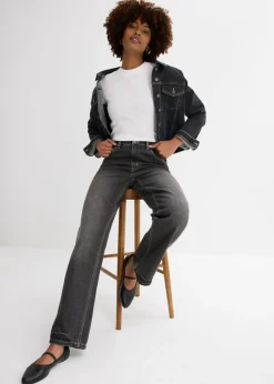 Sale Vaqueros de pernera ancha, high waist Mujer Vaqueros