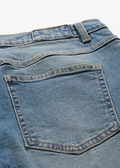 Vaqueros de pernera ancha, mid waist, largo completo Mujer Tallas Pequeñas|Vaqueros