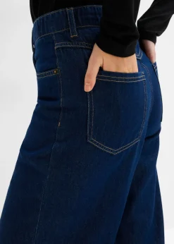 Sale Vaqueros de pernera ancha, high waist Mujer Vaqueros|Tallas Pequeñas