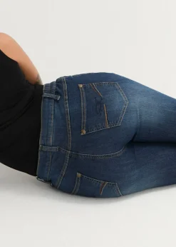 Hot Vaqueros elásticos con corte pitillo y tiro medio Mujer Vaqueros|Tallas Pequeñas