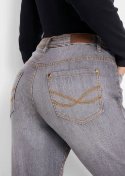 Best Vaqueros elásticos con corte mom y talle medio Mujer Tallas Pequeñas