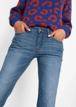 Best Vaqueros elásticos con corte bootcut y talle medio Mujer Vaqueros