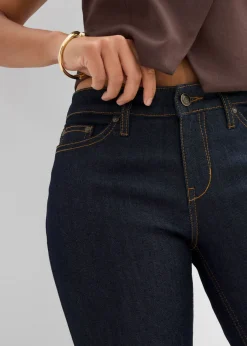 Online Vaqueros elásticos con corte bootcut y talle medio Mujer Vaqueros|Tallas Pequeñas