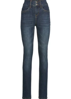 Discount Vaqueros elásticos de corte slim y talle alto Mujer Vaqueros|Tallas Pequeñas