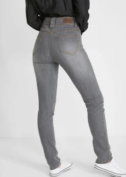 Hot Vaqueros elásticos de corte slim y talle alto Mujer Vaqueros|Tallas Pequeñas