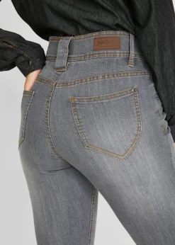 Hot Vaqueros elásticos de corte slim y talle alto Mujer Vaqueros|Tallas Pequeñas
