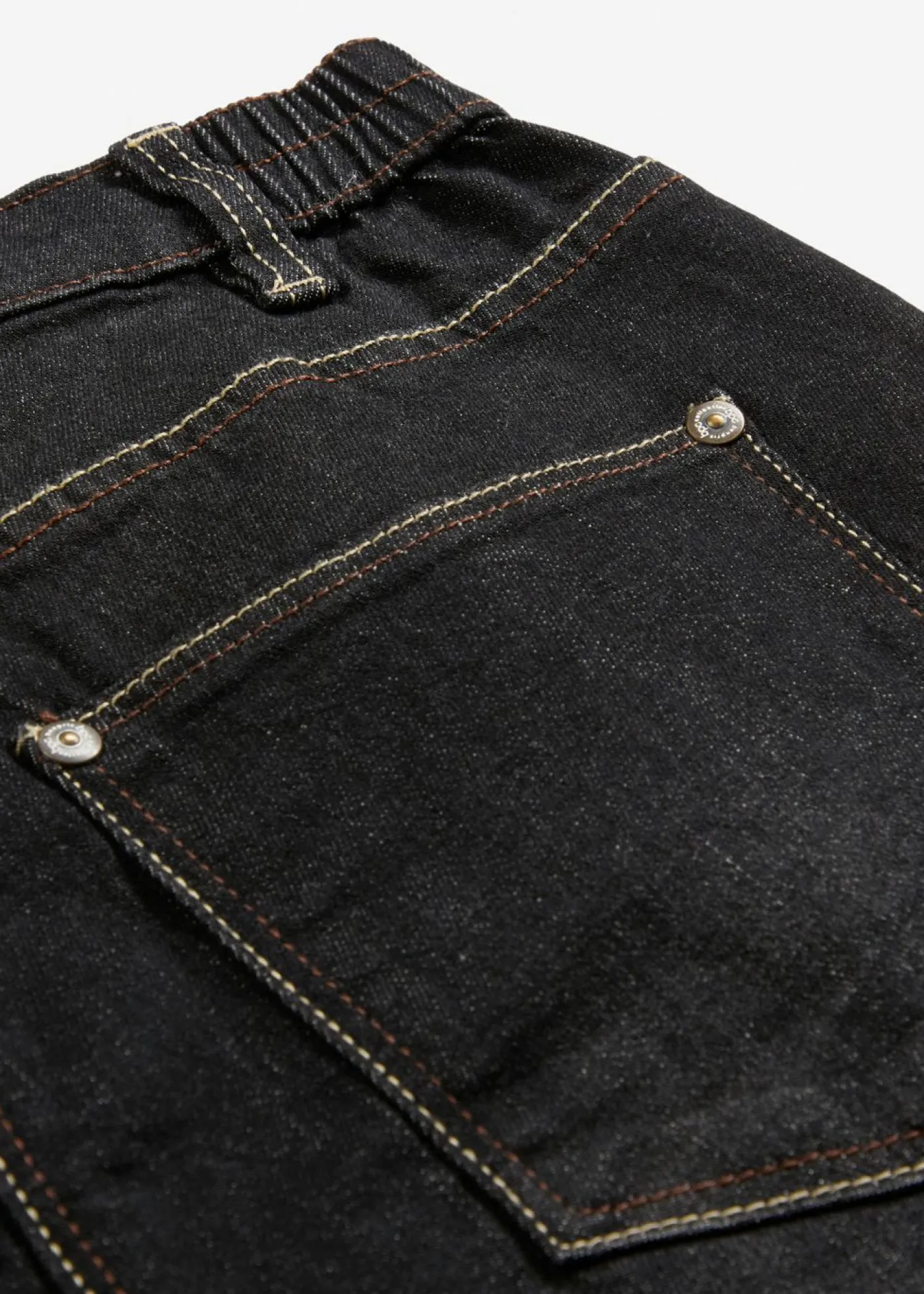 Discount Vaqueros elásticos tipo boyfriend, mid waist Mujer Vaqueros
