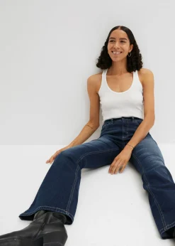 New Vaqueros flared high waist Mujer Vaqueros