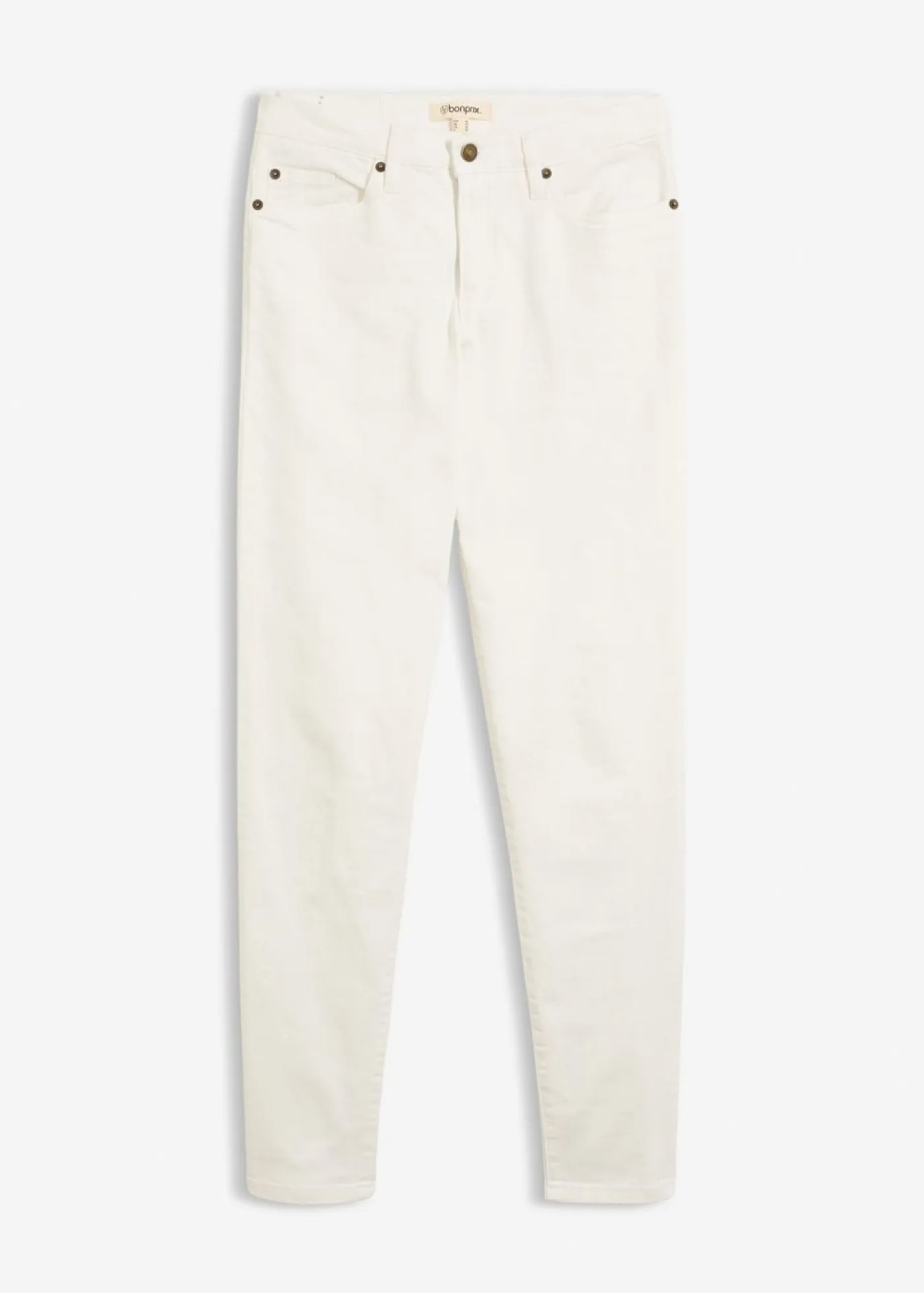 Discount Vaqueros largos con corte mom y talle medio Mujer Vaqueros