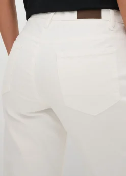 Discount Vaqueros largos con corte mom y talle medio Mujer Vaqueros