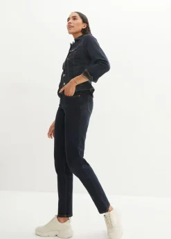 Sale Vaqueros largos con corte mom y talle medio Mujer Vaqueros