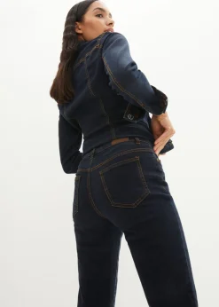 Sale Vaqueros largos con corte mom y talle medio Mujer Vaqueros