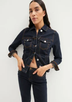 Sale Vaqueros largos con corte mom y talle medio Mujer Vaqueros