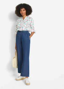 Discount Vaqueros ligeros con cinturilla cómoda y corte holgado Mujer Vaqueros