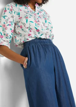 Discount Vaqueros ligeros con cinturilla cómoda y corte holgado Mujer Vaqueros