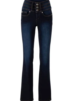 New Vaqueros moldeadores con corte bootcut y talle alto Mujer Tallas Pequeñas