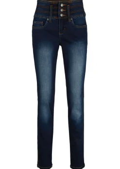 Discount Vaqueros moldeadores de talle alto con corte ajustado Mujer Vaqueros