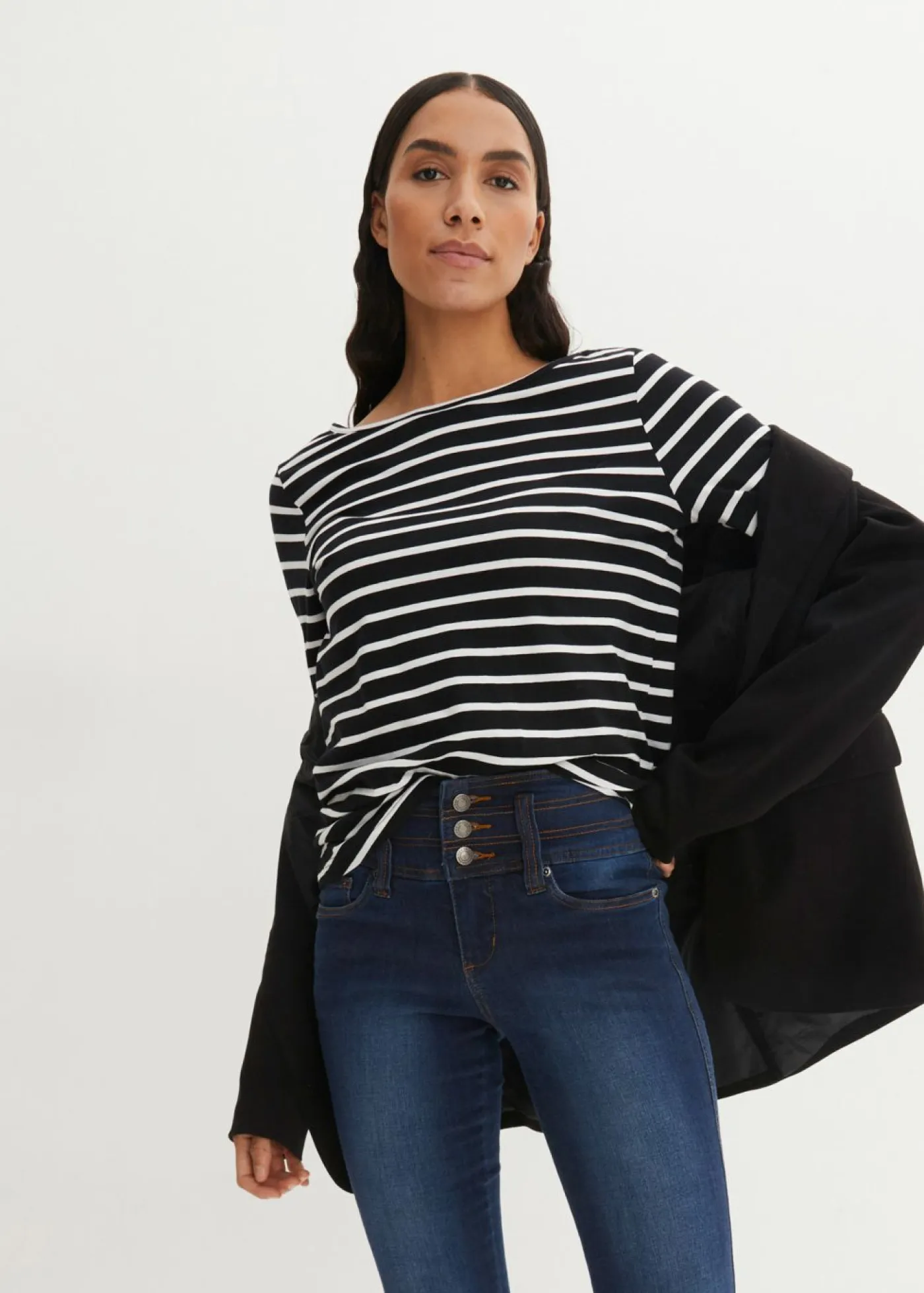 Discount Vaqueros moldeadores de talle alto con corte ajustado Mujer Vaqueros