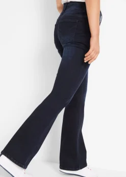 Online Vaqueros moldeadores y suaves con corte bootcut y talle alto Mujer Vaqueros|Tallas Pequeñas