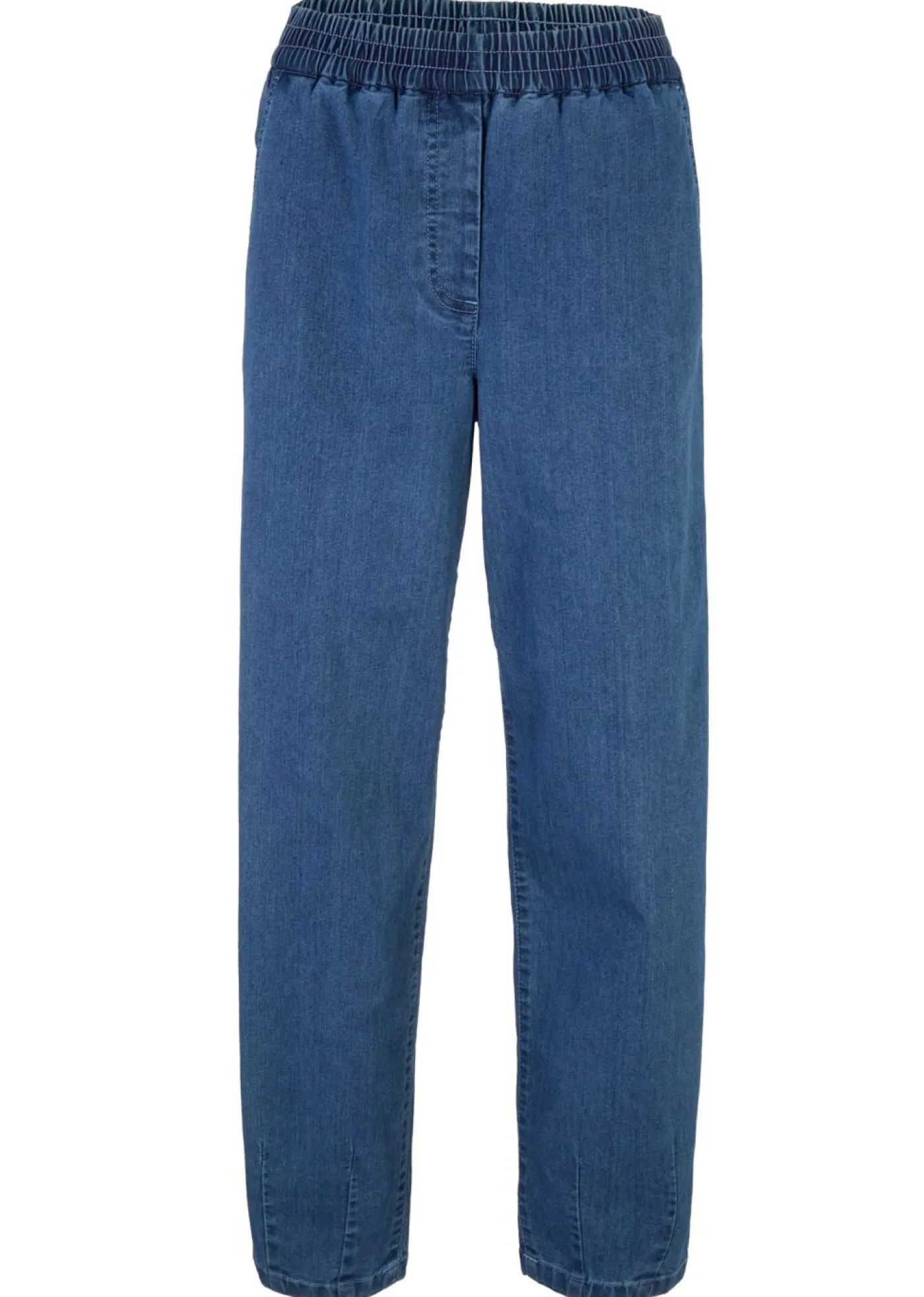 Sale Vaqueros mom, high waist, con cintura cómoda Mujer Vaqueros